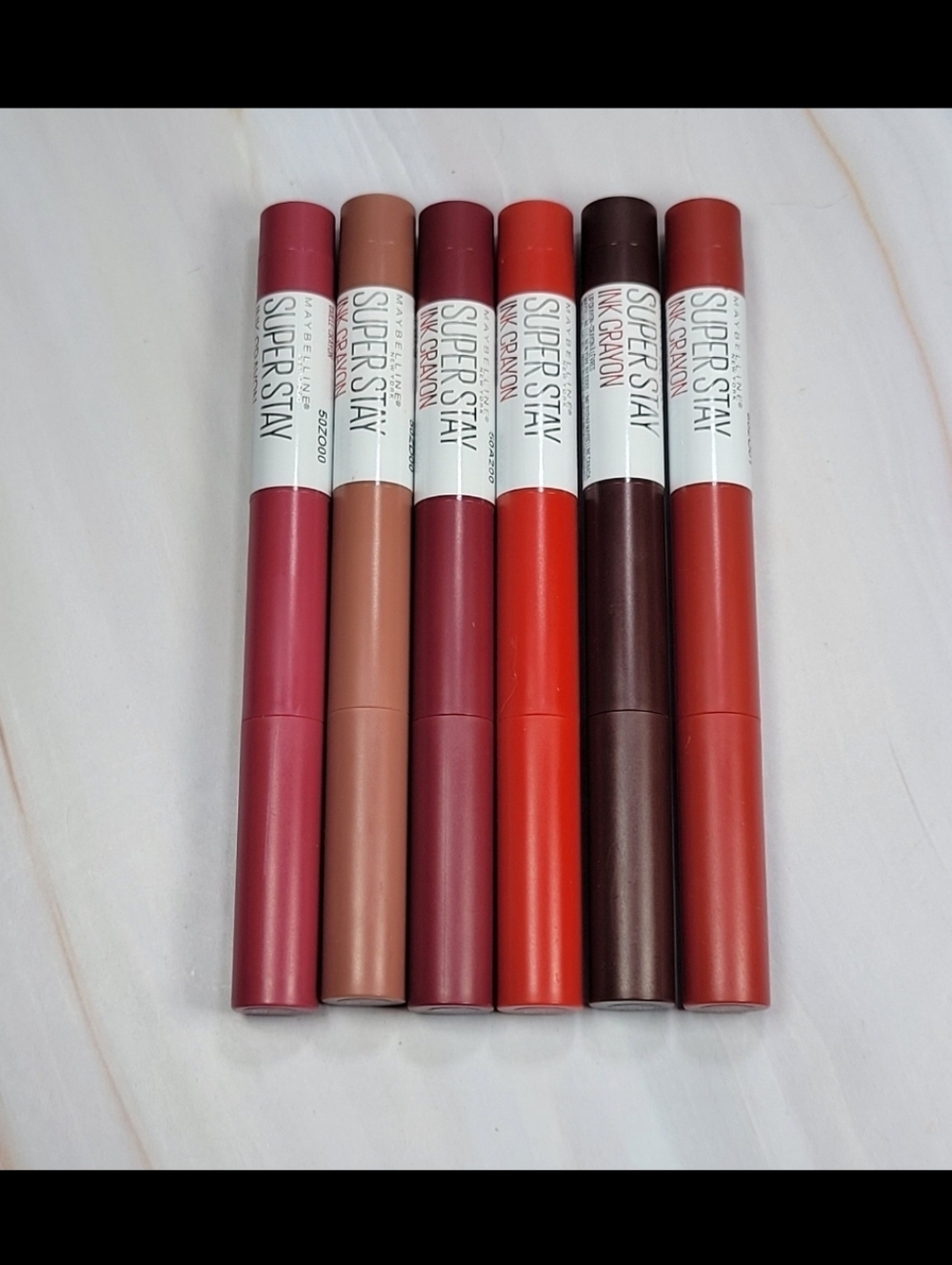 Maybelline Super Stay Ink Crayon Lipstick Bundle NEW!